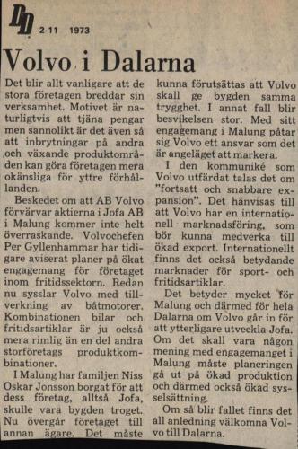 0579_1973 Dalademokraten Volvo köper Jofa 02